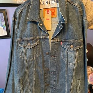 Levis denim jacket.
